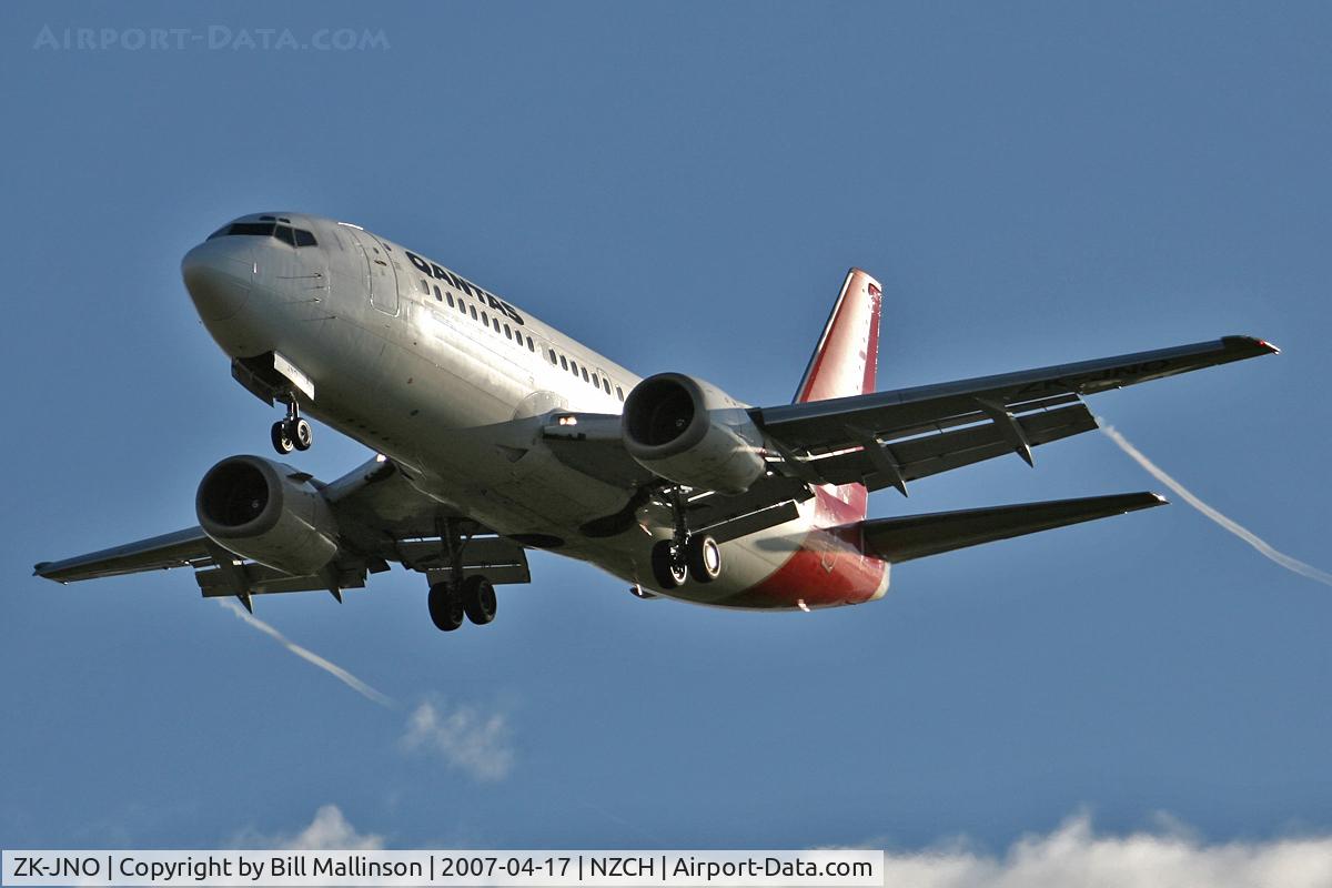 ZK-JNO, 1989 Boeing 737-376 C/N 24298, Cool and frosty morning