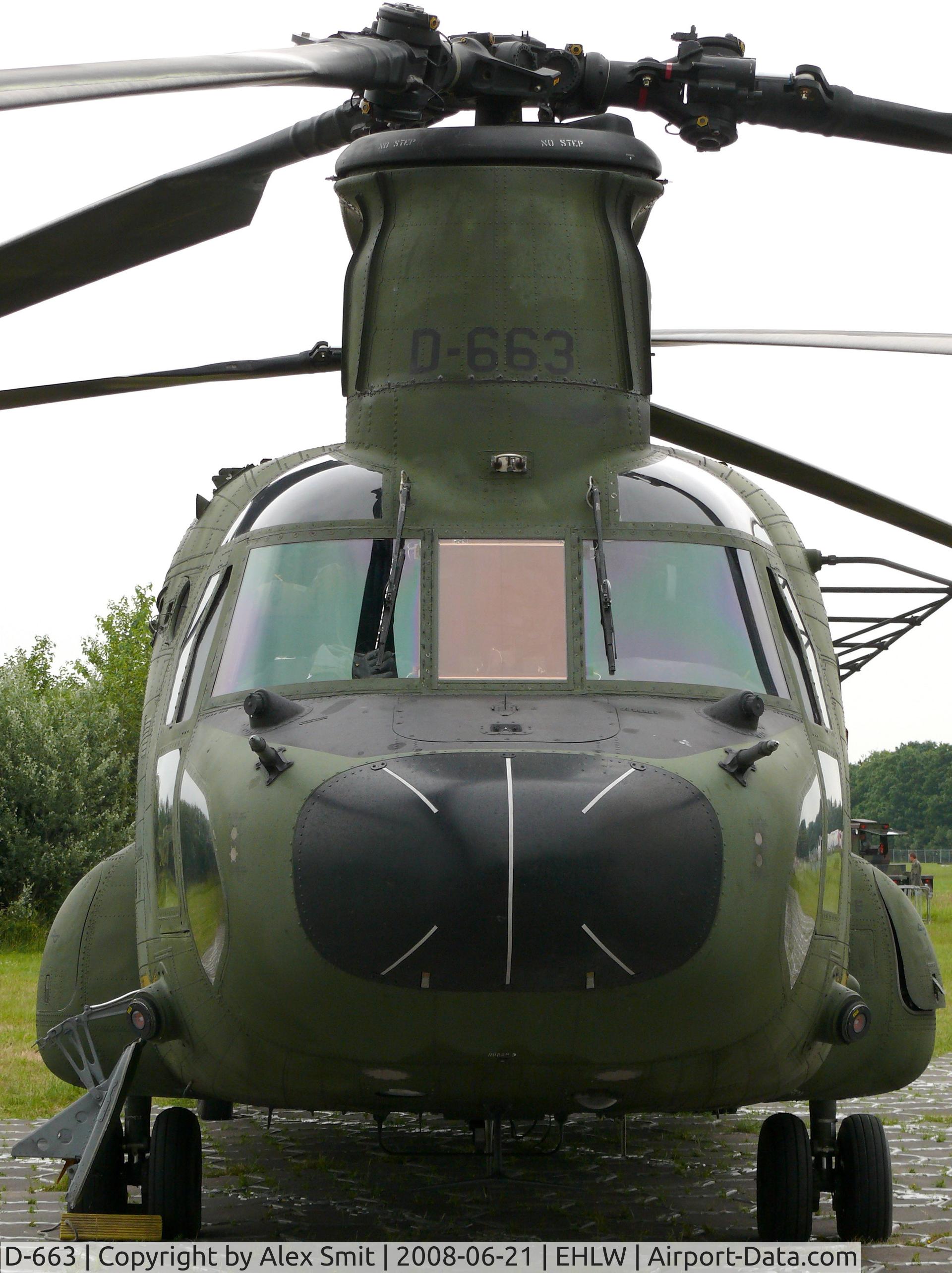 D-663, Boeing CH-47D Chinook C/N M.3663/NL-003, Boeing CH-47D Chinook D-663