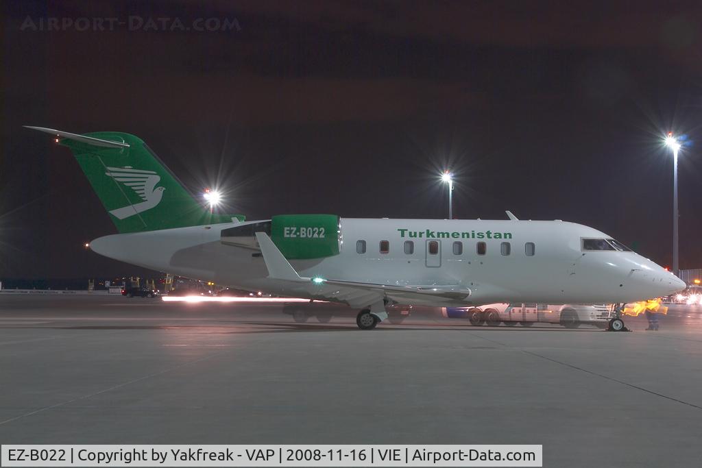 EZ-B022, 2007 Bombardier Challenger 605 (CL-600-2B16) C/N 5735, Turkmenistan CL600