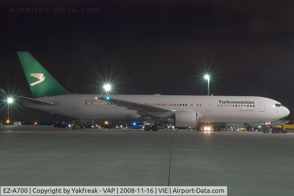 EZ-A700, 2004 Boeing 767-32K/ER C/N 33968, Turkmenistan Boeing 767-300