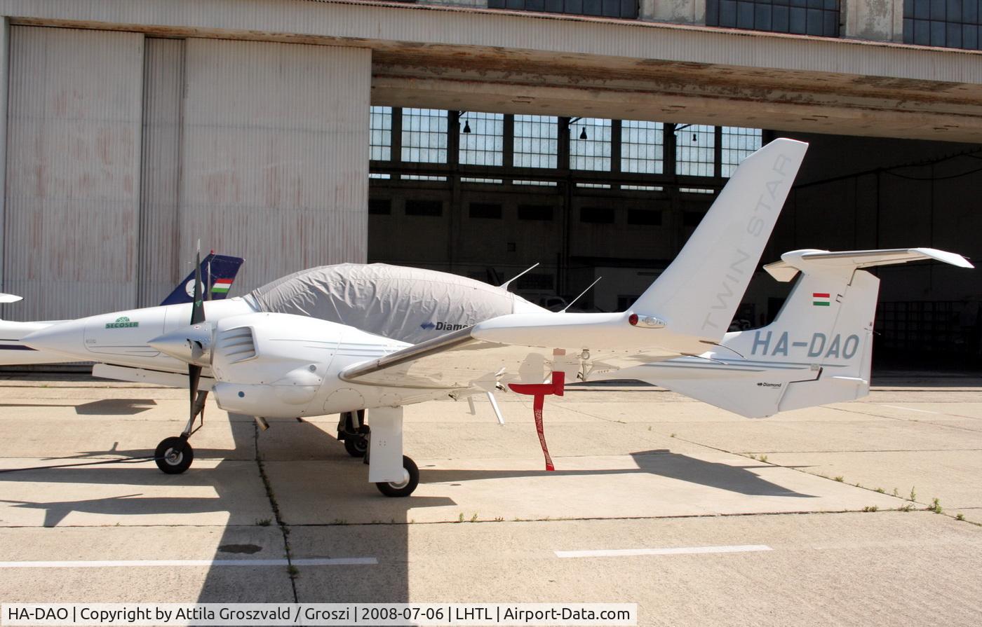 HA-DAO, Diamond DA-42 Twin Star C/N 42.215, Tököl airport, Hungary