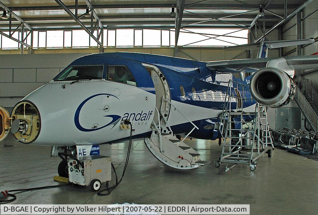 D-BGAE, 2000 Fairchild Dornier 328-300 328JET C/N 3146, With new operator and old livery