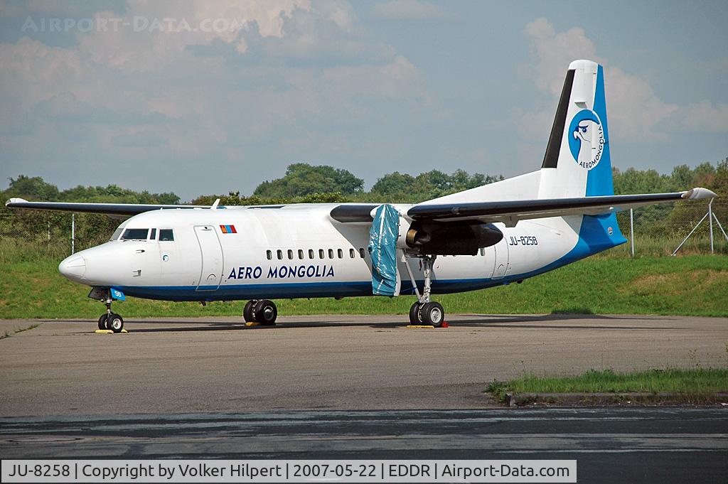JU-8258, 1992 Fokker 50 C/N 20258, Props are missing!!!