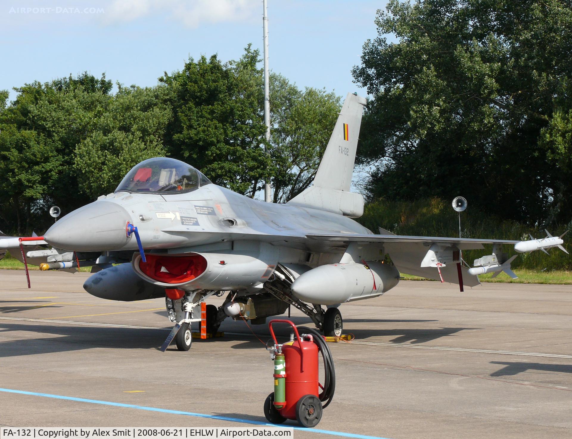FA-132, SABCA F-16AM Fighting Falcon C/N 6H-132, General Dynamics F-16AM Fighting Falcon FA-132 Belgian Air Component
