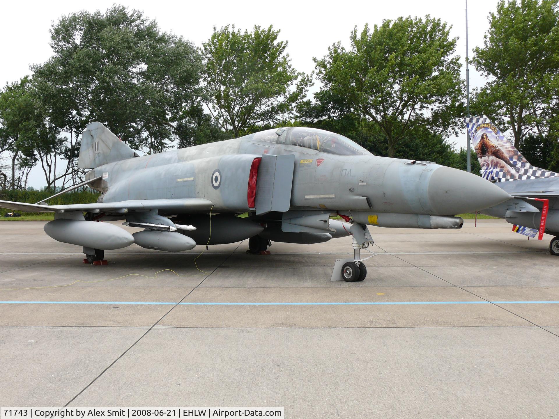 71743, 1977 McDonnell Douglas F-4E AUP Phantom II C/N 4995, McDonnell-Douglas F-4E (AUP) Phantom 71743 Greek Air Force