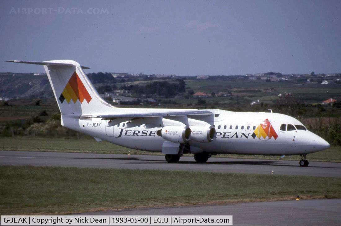 G-JEAK, 1988 British Aerospace BAe.146-200 C/N E2103, /