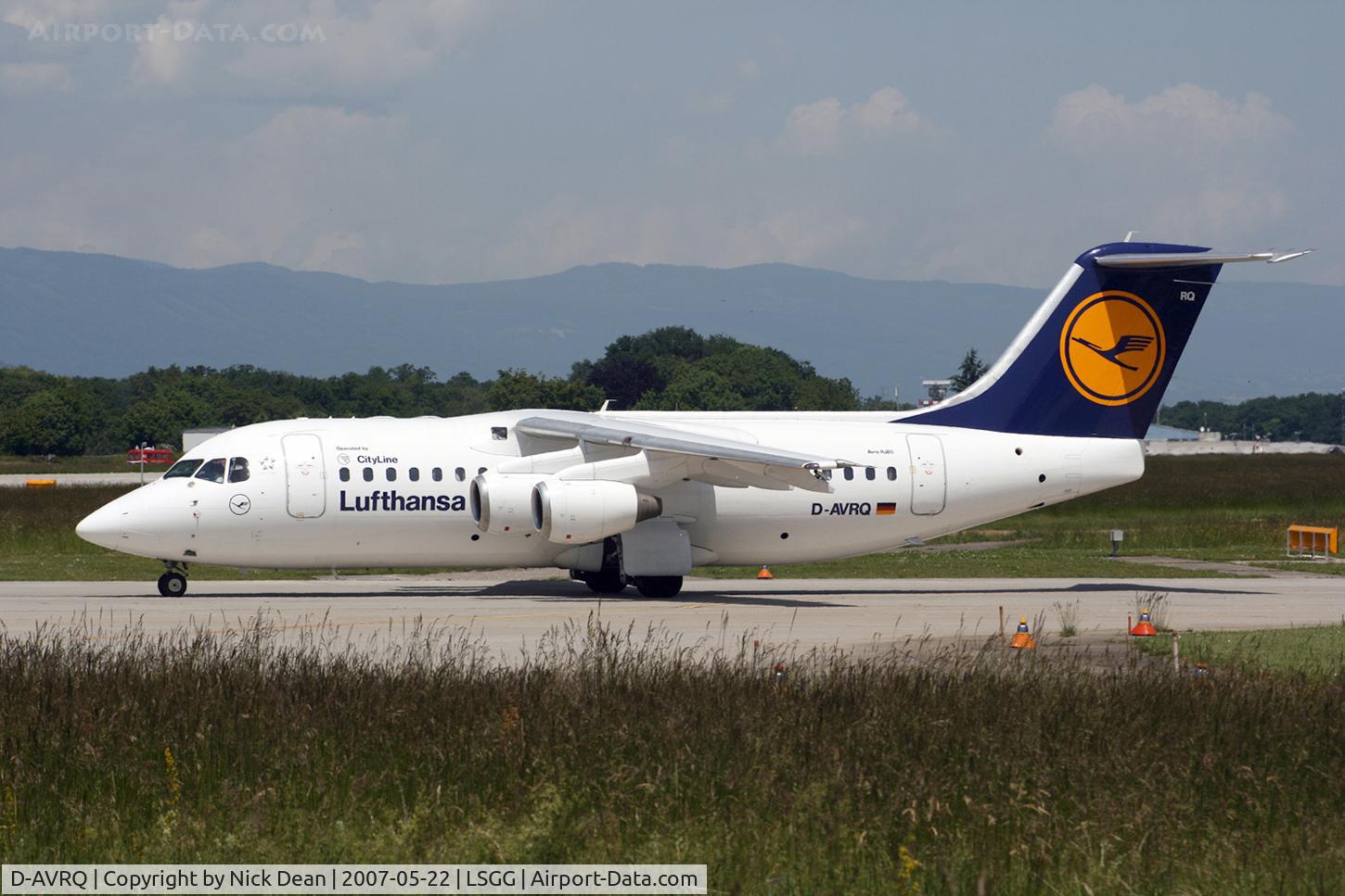 D-AVRQ, 1997 British Aerospace Avro 146-RJ85 C/N E.2304, /