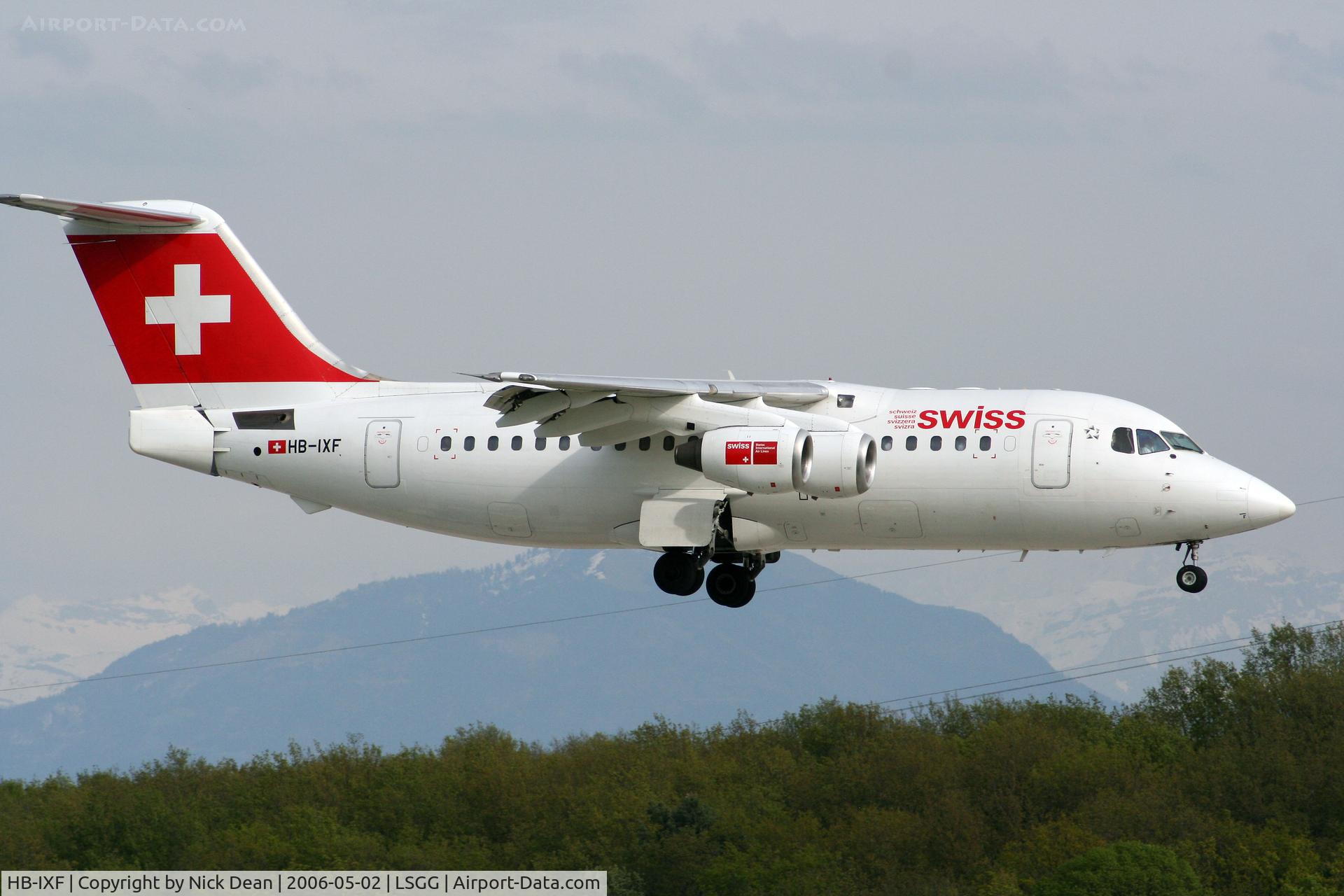 HB-IXF, 1992 British Aerospace BAe.146-200 C/N E2226, /