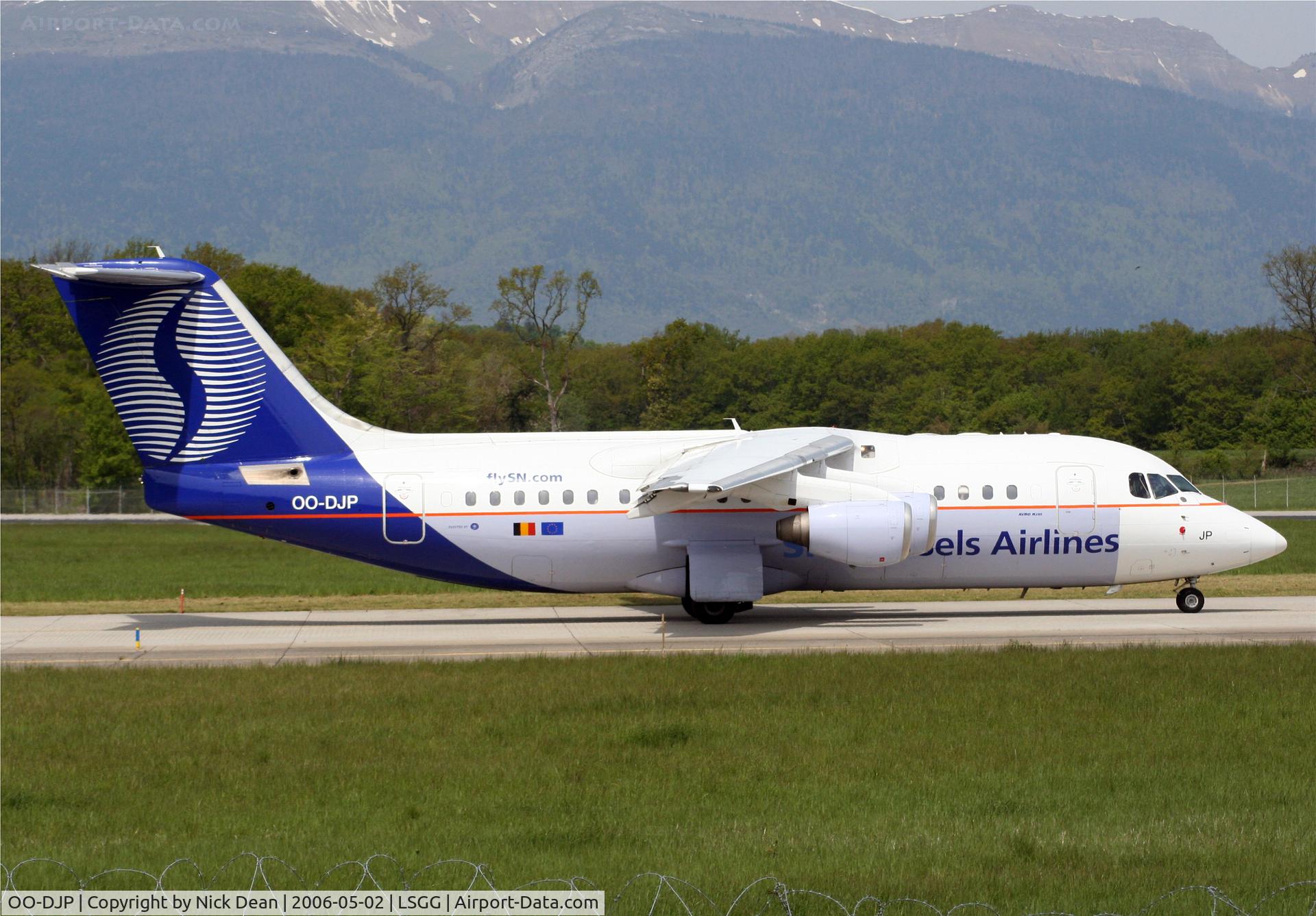 OO-DJP, 1996 British Aerospace Avro 146-RJ85 C/N E.2287, /