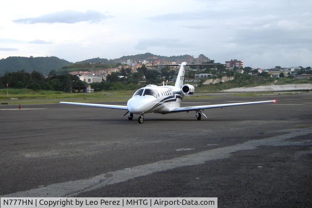 N777HN, 2002 Cessna 525A CitationJet CJ2 C/N 525A0099, N777HN in Toncontin MHTG
