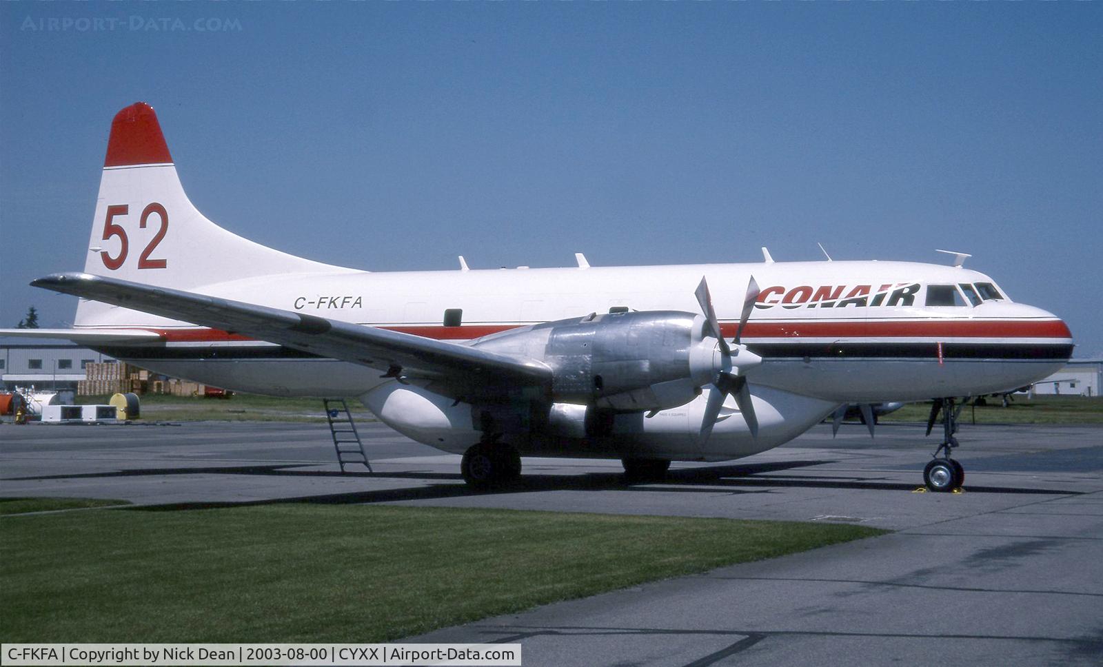 C-FKFA, 1953 Convair 580 C/N 100, /