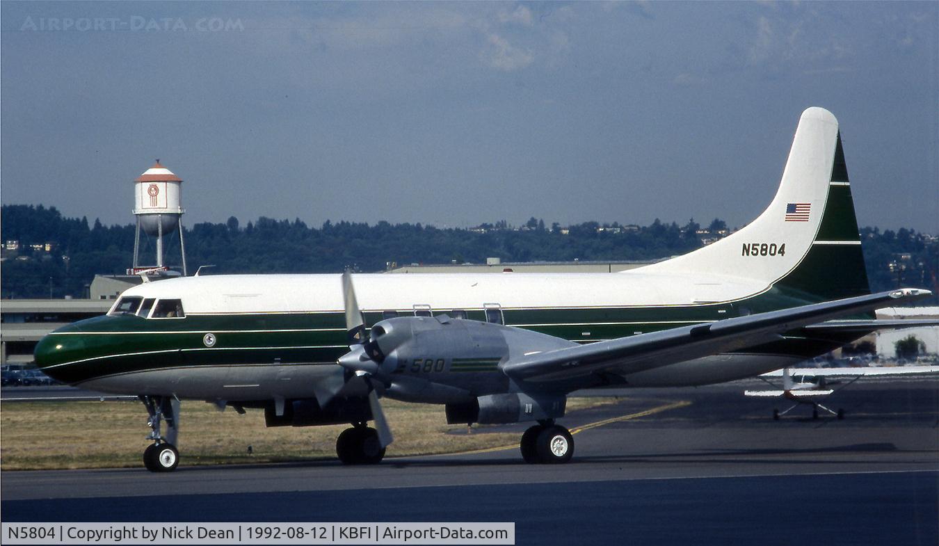 N5804, 1954 Convair 580 C/N 155, .