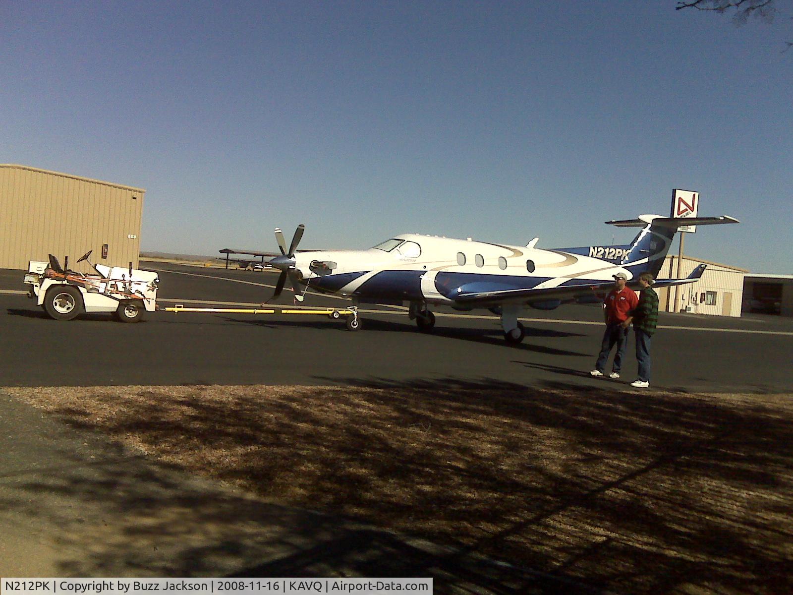 N212PK, 2005 Pilatus PC-12/45 C/N 668, at Marana/Avra Valley Airport, Marana, AZ