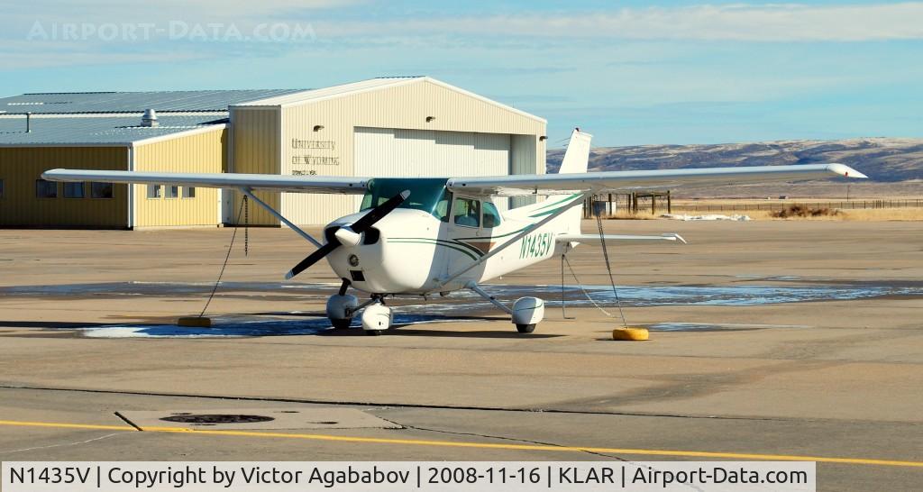 N1435V, 1974 Cessna 172M C/N 17263574, At Laramie