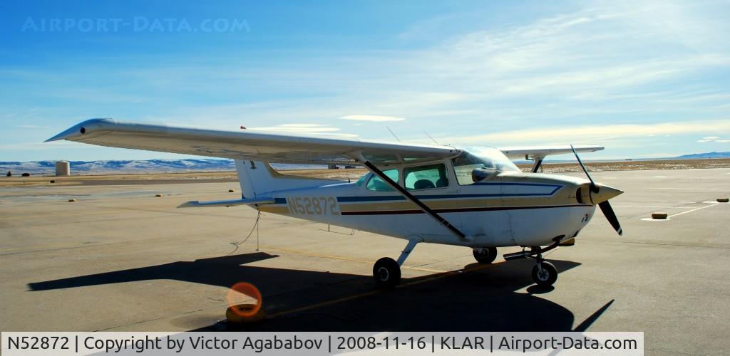 N52872, 1981 Cessna 172P C/N 17274625, At Laramie