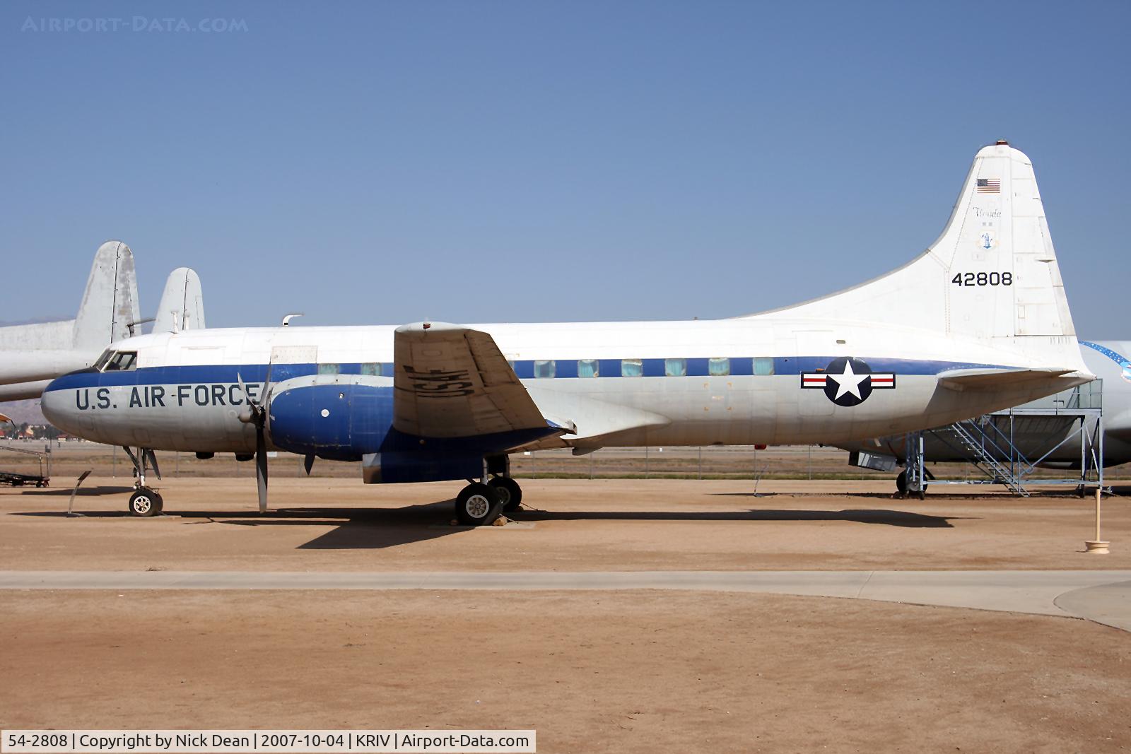 54-2808, 1954 Convair VC-131D (CV340) C/N 204, .