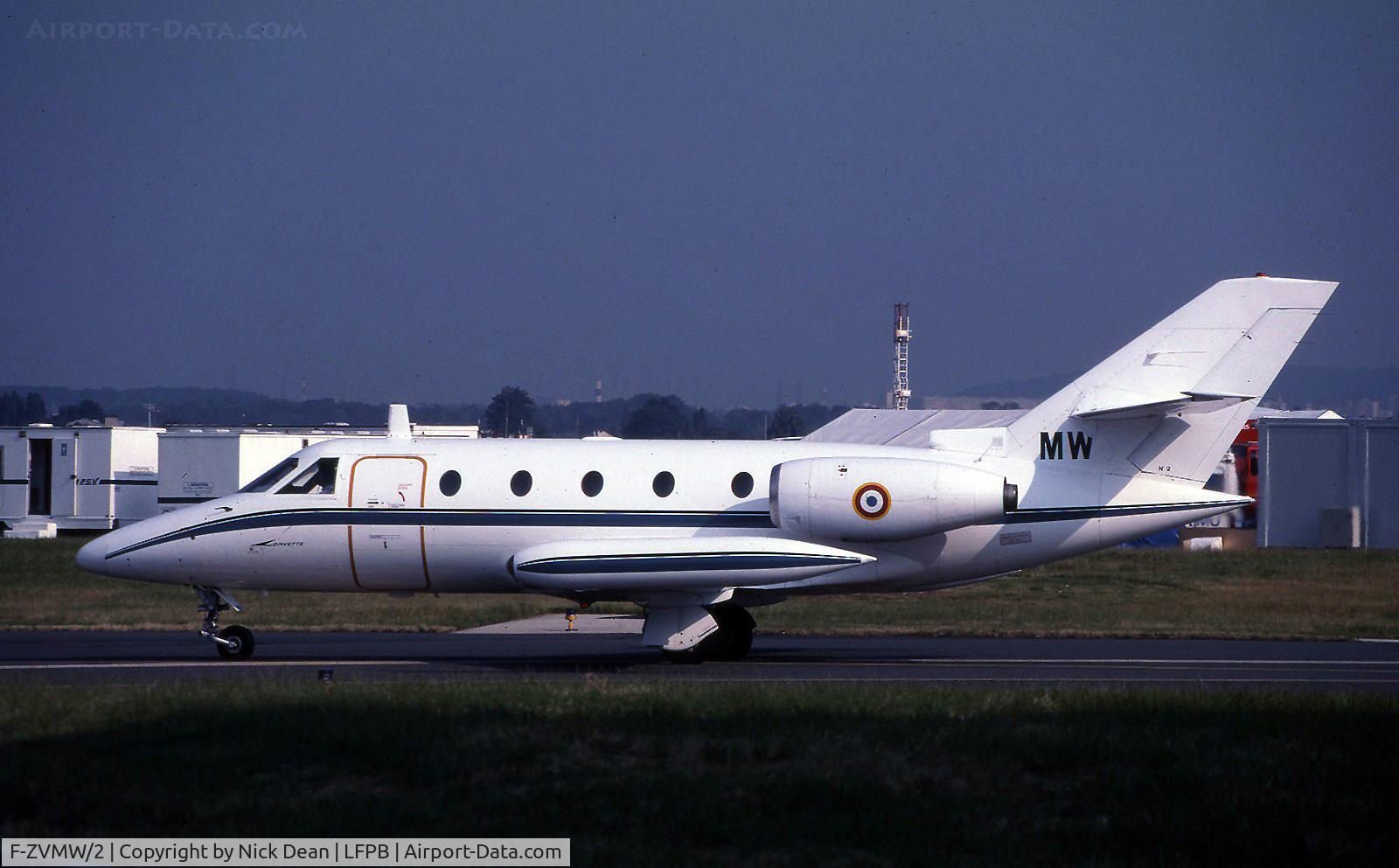 F-ZVMW/2, 1972 Aerospatiale SN601 Corvette C/N 2, F-ZVMW