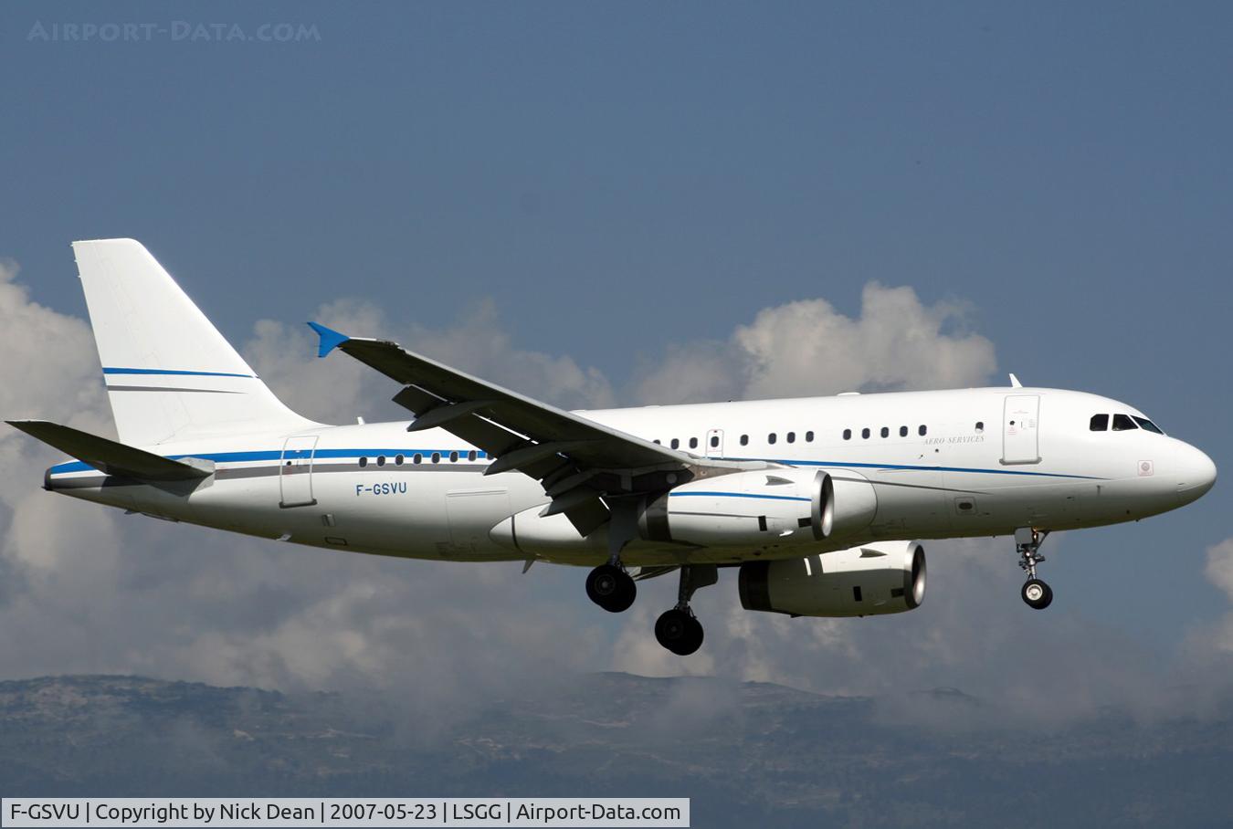 F-GSVU, 2000 Airbus ACJ319 (A319-133/CJ) C/N 1256, /