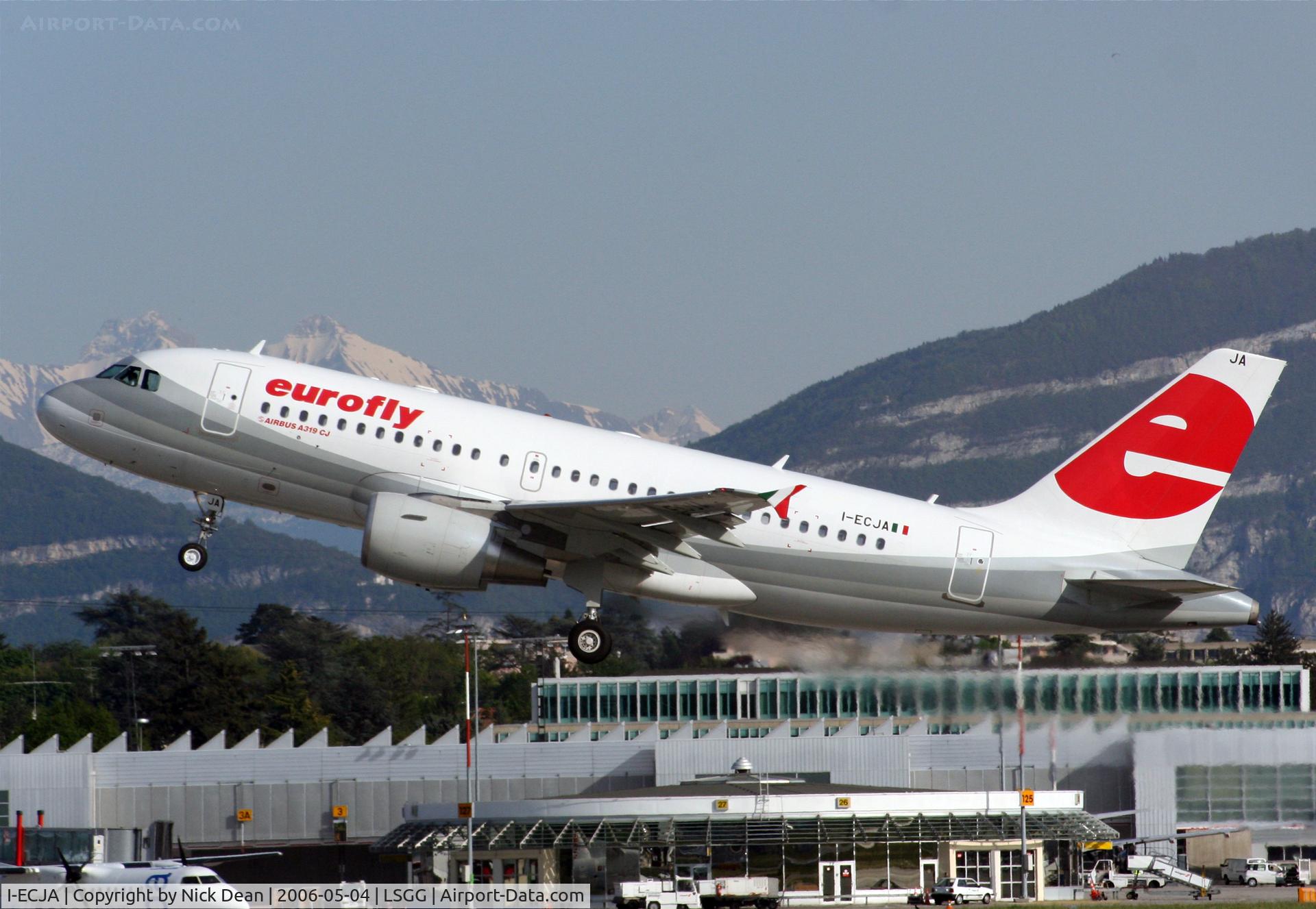 I-ECJA, 2005 Airbus A319-115LR C/N 2440, LSGG