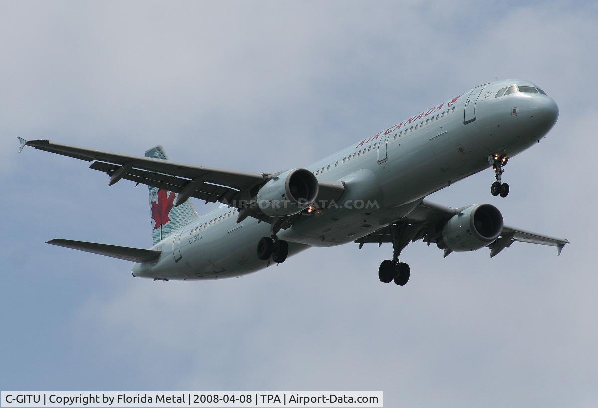 C-GITU, 2001 Airbus A321-211 C/N 1602, Air Canada A321