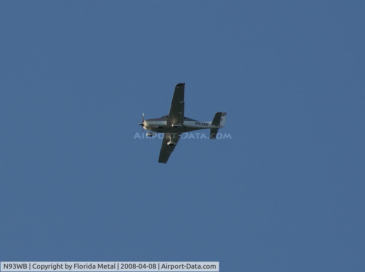 N93WB, 2007 Cirrus SR22 C/N 2772, Cirrus SR22 in Lake Parker holding pattern on way to Sun N Fun