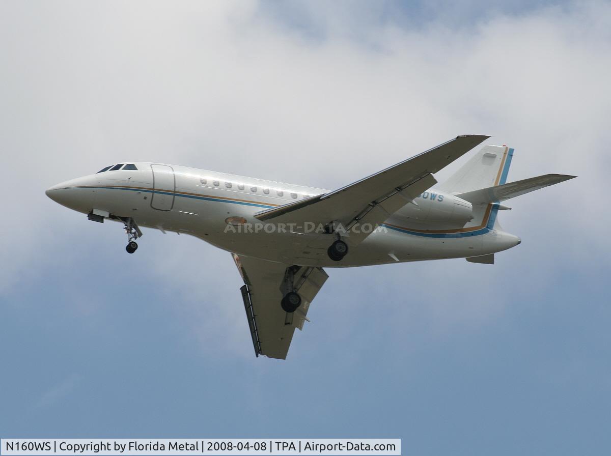 N160WS, 1996 Dassault Falcon 2000 C/N 28, Falcon 2000