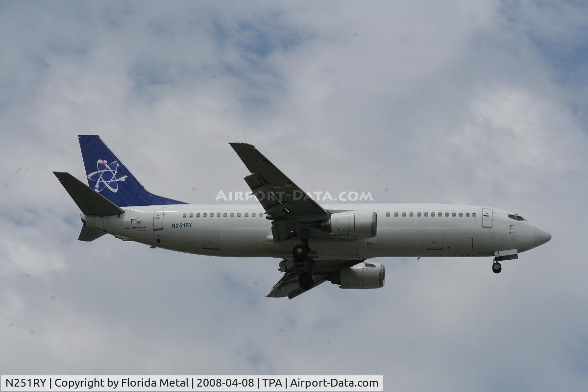 N251RY, 1992 Boeing 737-4YO C/N 25180, Ryan Air 737-400