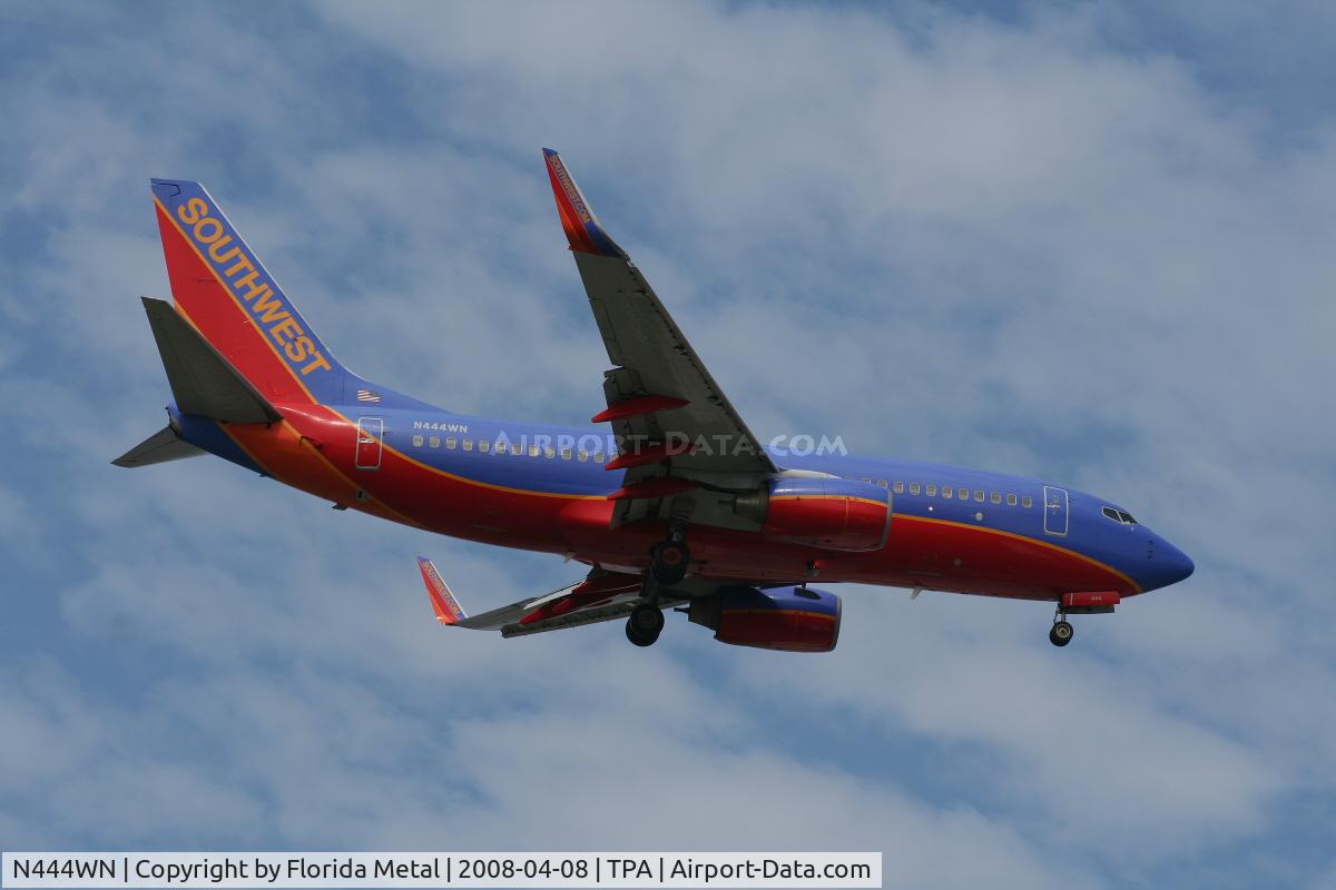 N444WN, 2003 Boeing 737-7H4 C/N 29839, Southwest 737-700