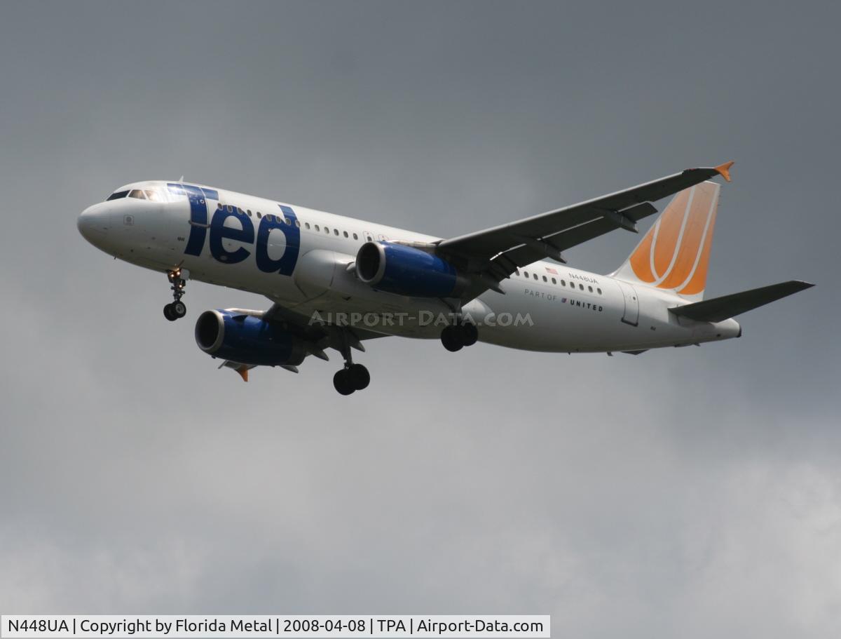 N448UA, 1998 Airbus A320-232 C/N 842, Ted Airbus A320