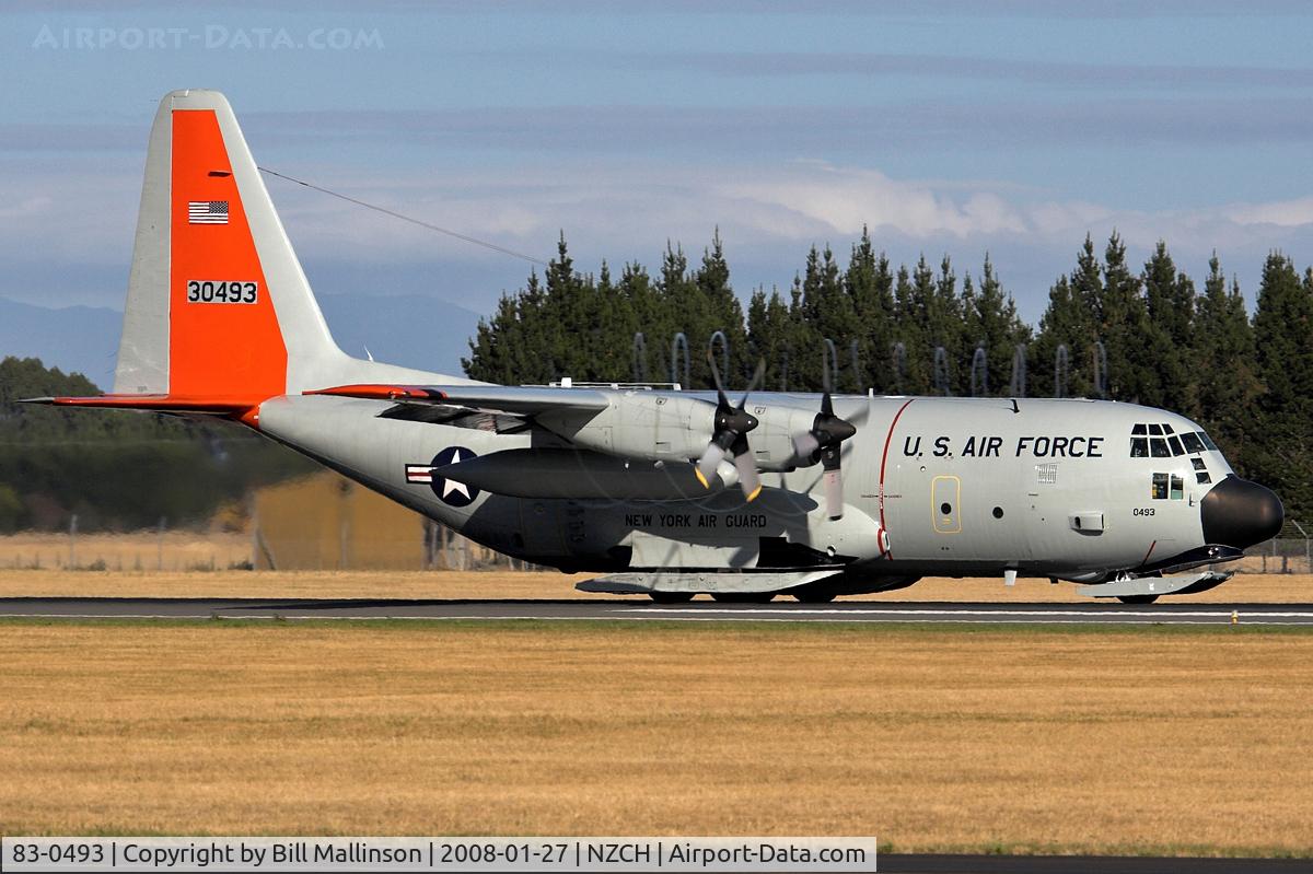 83-0493, 1983 Lockheed LC-130H Hercules C/N 382-5016, On the way to the Ice