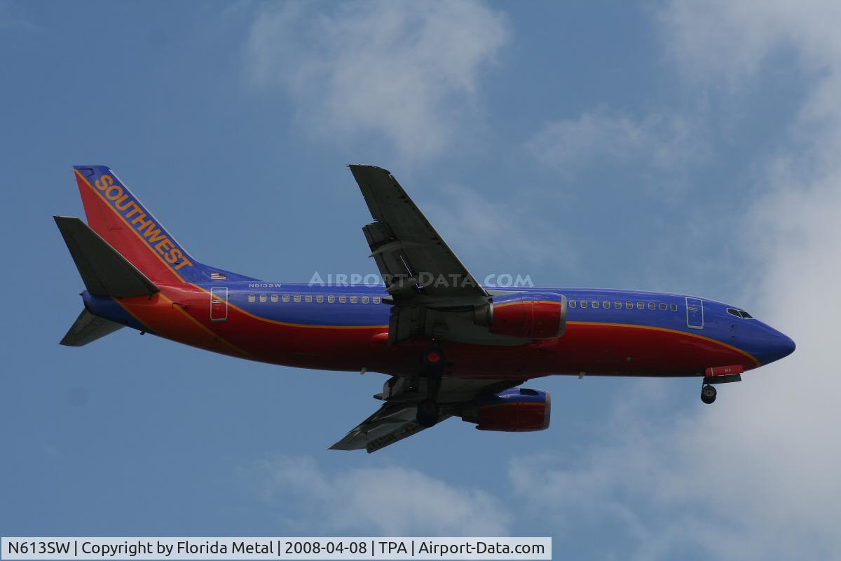 N613SW, 1995 Boeing 737-3H4 C/N 27931, Southwest 737-300