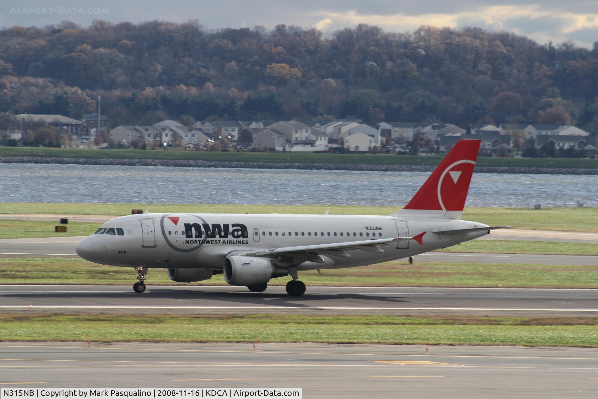 N315NB, 2000 Airbus A319-114 C/N 1230, Airbus A319