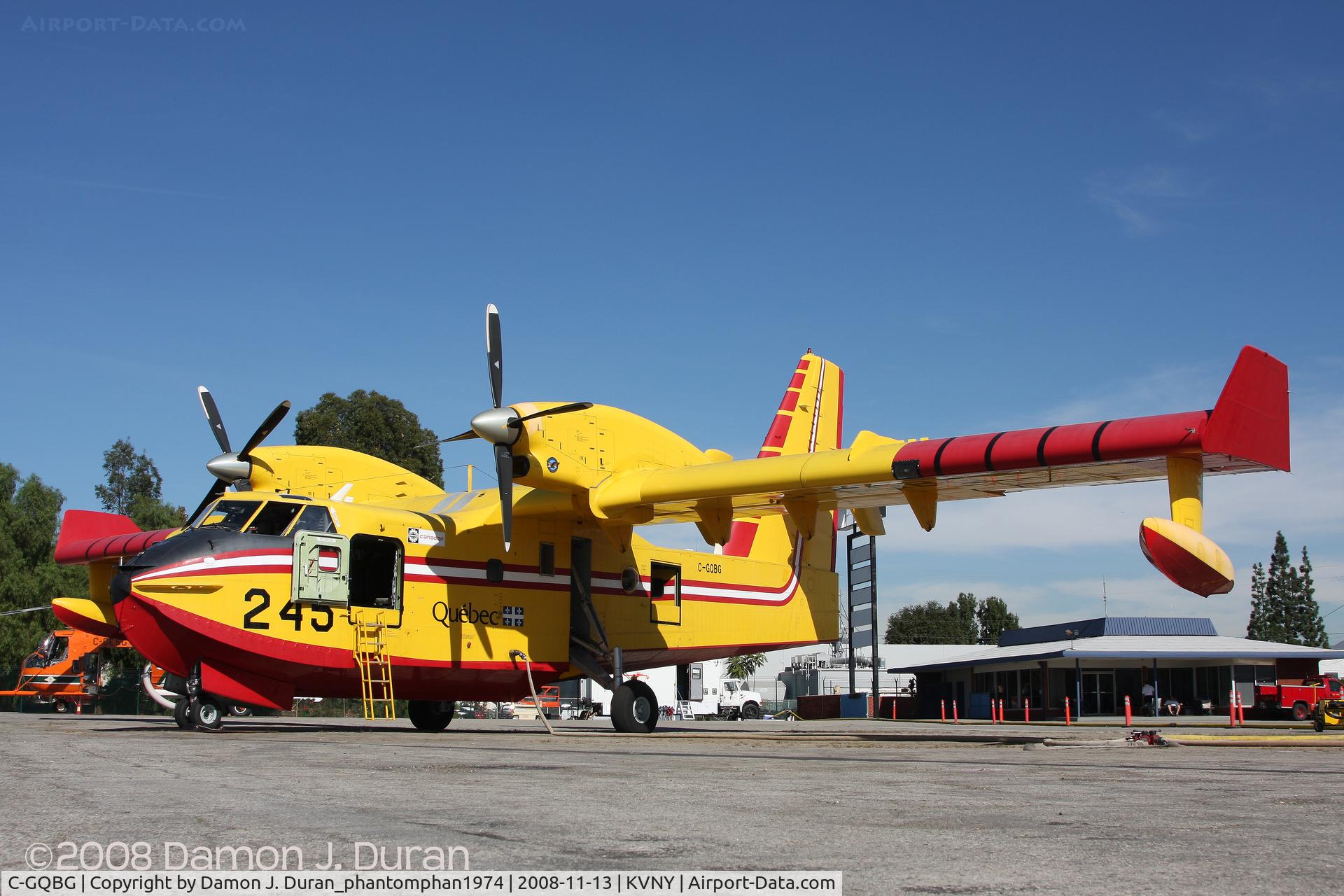 C-GQBG, 1996 Canadair CL-215-6B11 CL-415 C/N 2022, Taken at VNY, LA County Fire Tanker Base
