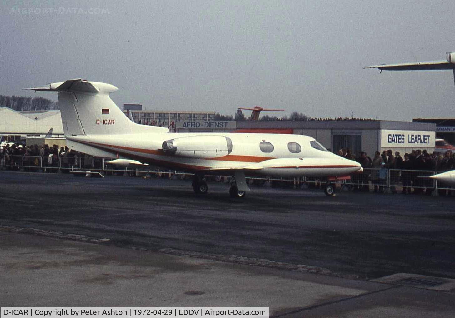 D-ICAR, 1968 Learjet 24A C/N 24-169, Lear Jet