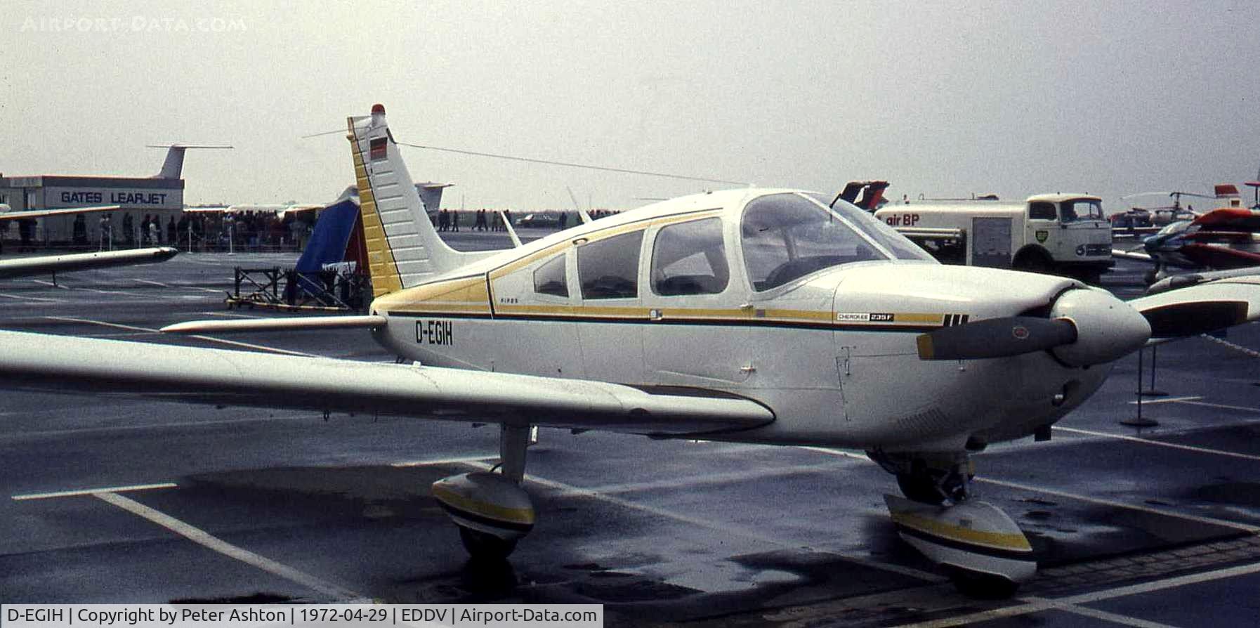 D-EGIH, Piper PA-28-235 Cherokee C/N Not found D-EGIH, Cherokee