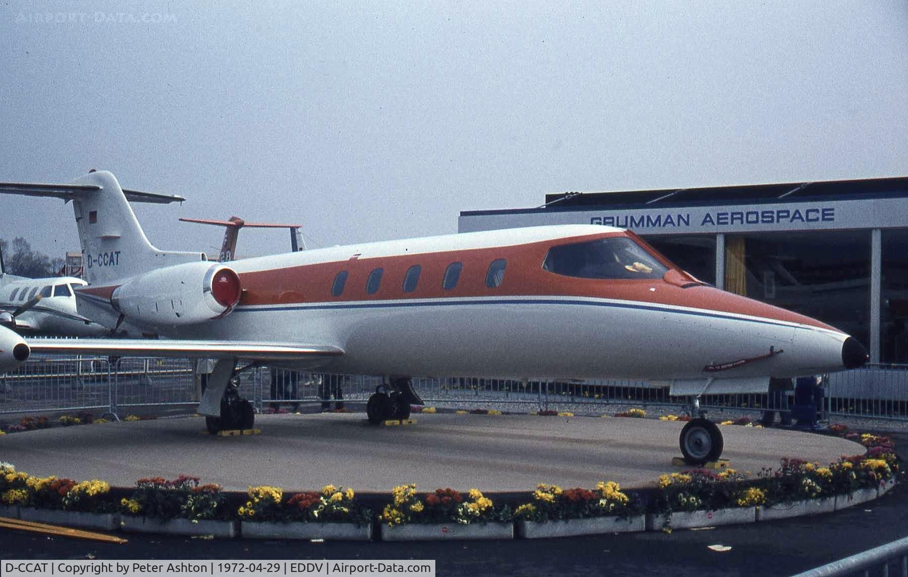 D-CCAT, 1971 Gates Learjet 25B C/N 25-079, Lear Jet