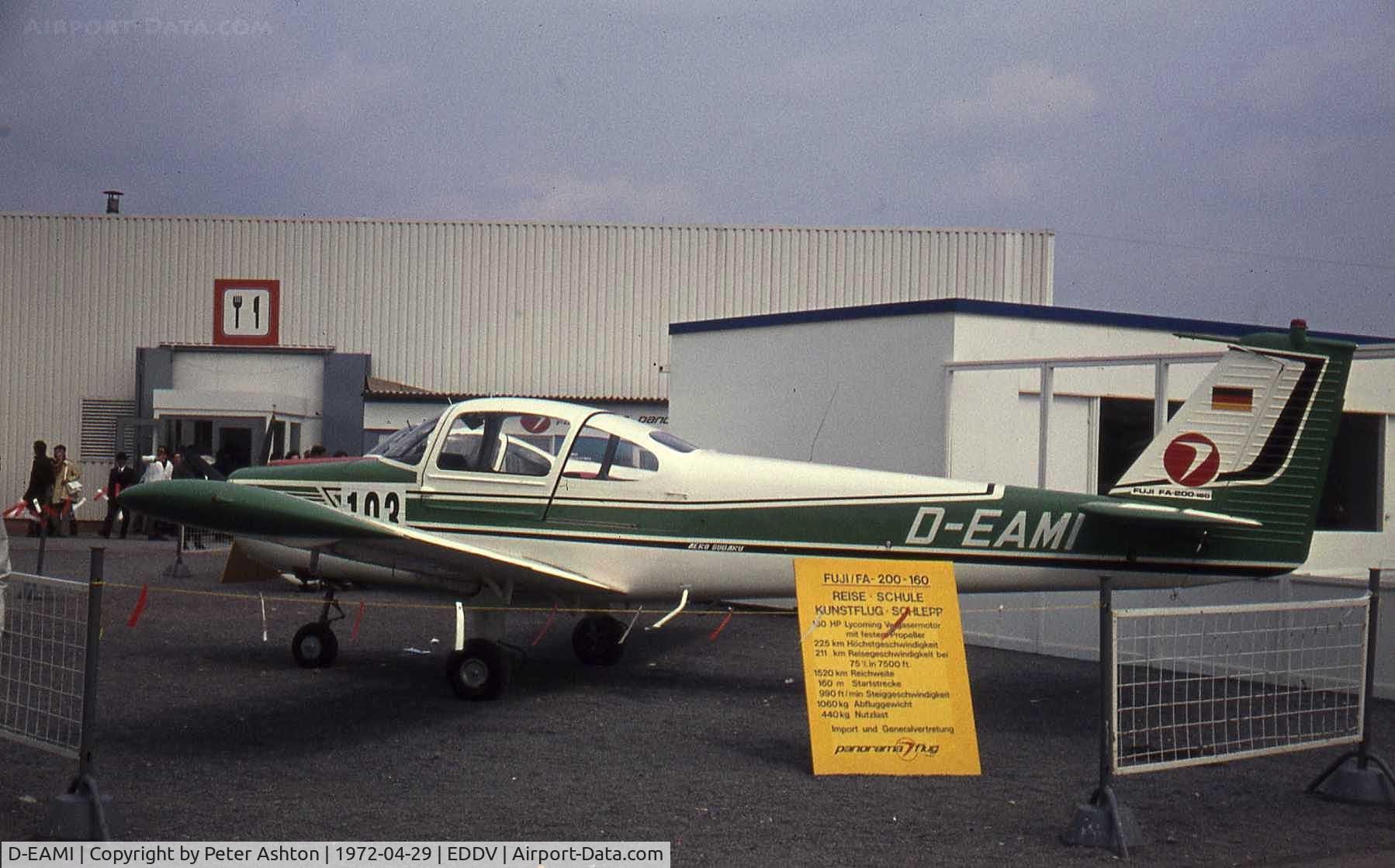 D-EAMI, Fuji FA-200-160 Aero Subaru C/N 151, Fuji