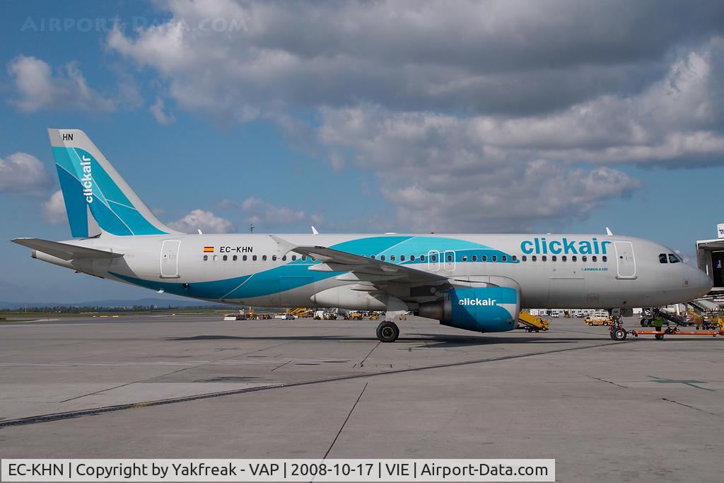 EC-KHN, 2007 Airbus A320-216 C/N 3203, Clickair Airbus 320
