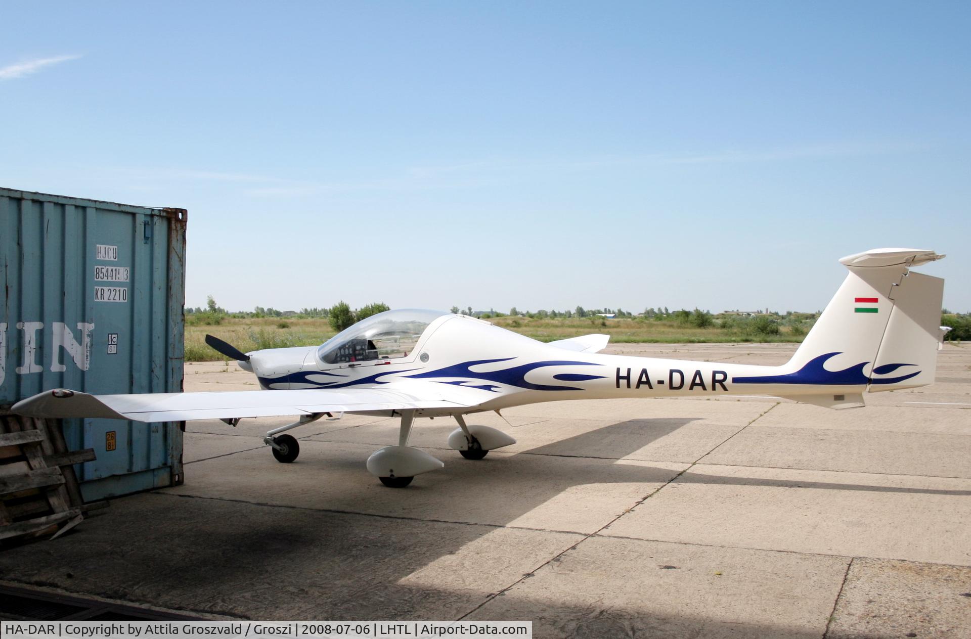 HA-DAR, 1997 Diamond DA-20A-1 Katana C/N 10306, Tököl airport, Hungary