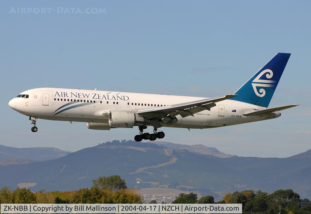 ZK-NBB, 1986 Boeing 767-219 C/N 23327, Air New Zealand Boeing 767-219  c/n 23327/134. Built in 1986, with a test Test Reg of N6055X. Then to N327MR, and now as OY-SRF with Star Air (SRR)