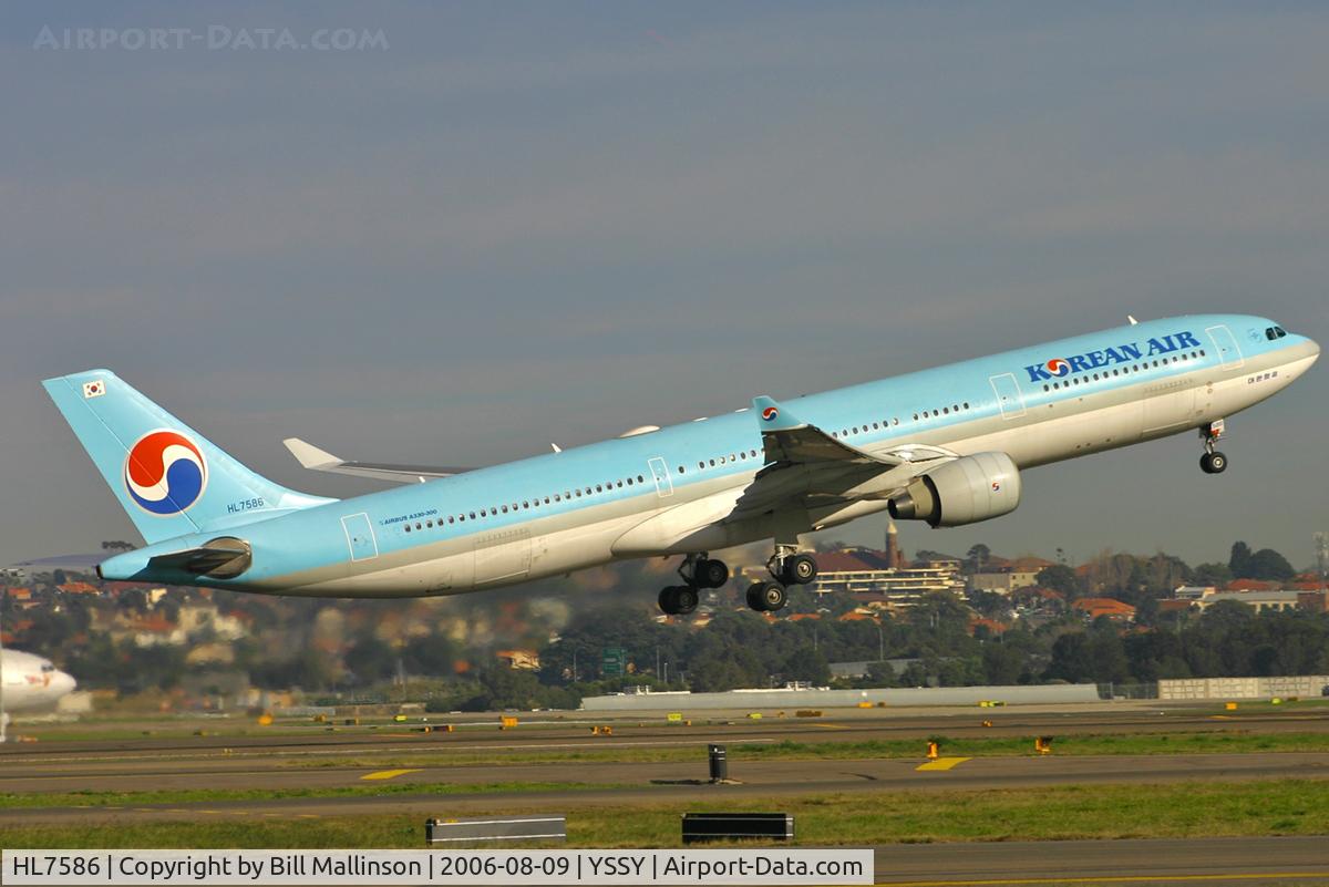 HL7586, 2000 Airbus A330-323 C/N 351, On the way back home to Seoul