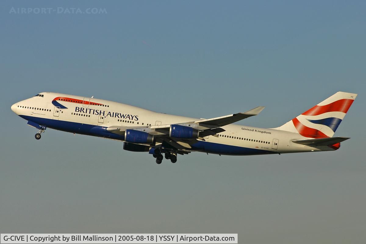 G-CIVE, 1994 Boeing 747-436 C/N 27350, Sppedbird on the way back to England, via BKK