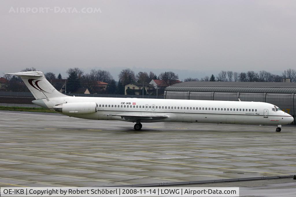 OE-IKB, 1986 McDonnell Douglas MD-83 (DC-9-83) C/N 49448, Operated for Hello Airlines