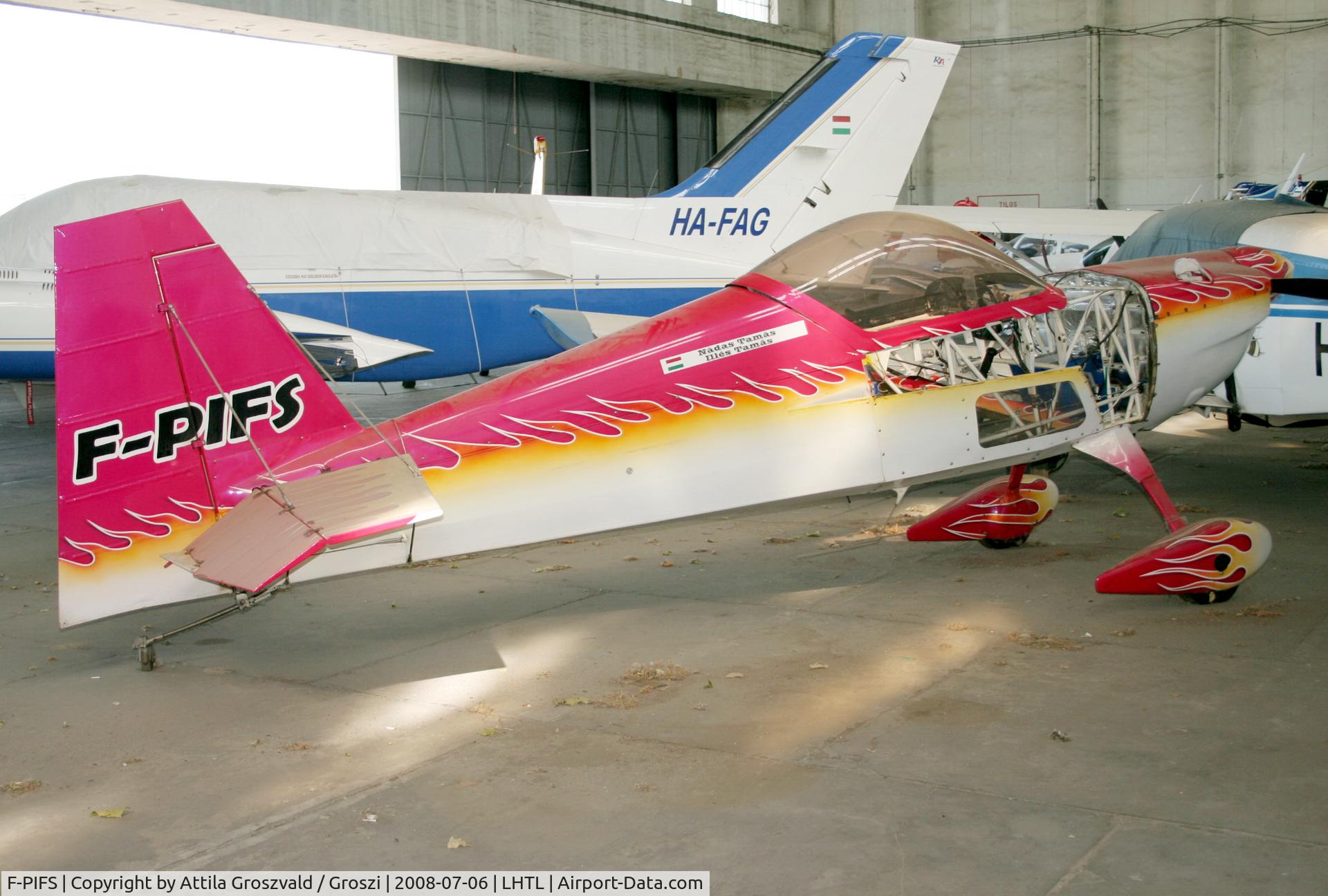 F-PIFS, 2002 Constructeur Amateur SOUBRANE ACRO 200 C/N 01, Tököl airport / hangar