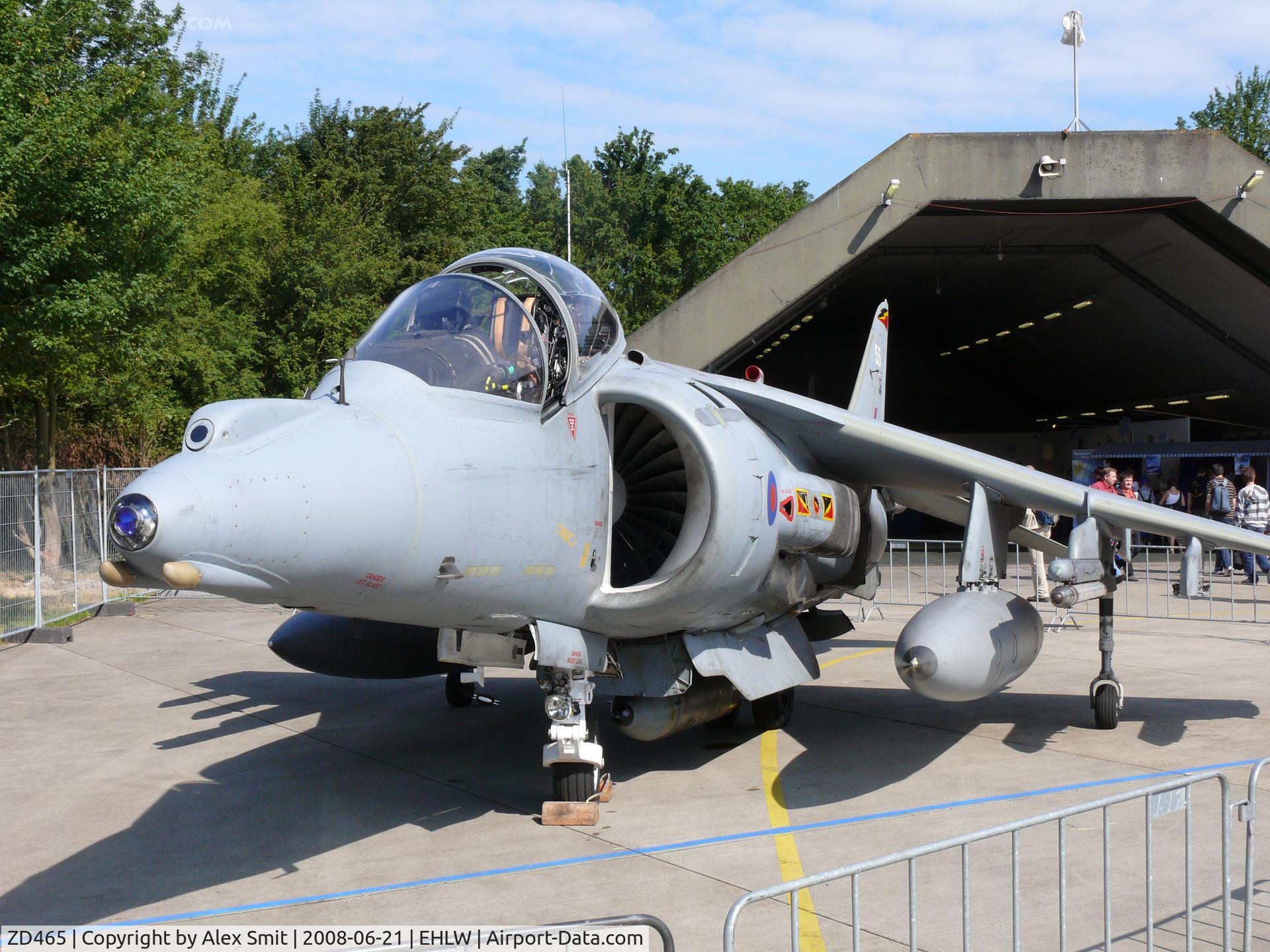 ZD465, 1990 British Aerospace Harrier GR.9 C/N P55, British Aerospace Harrier Gr.9 ZD465/55 Royal Air Force