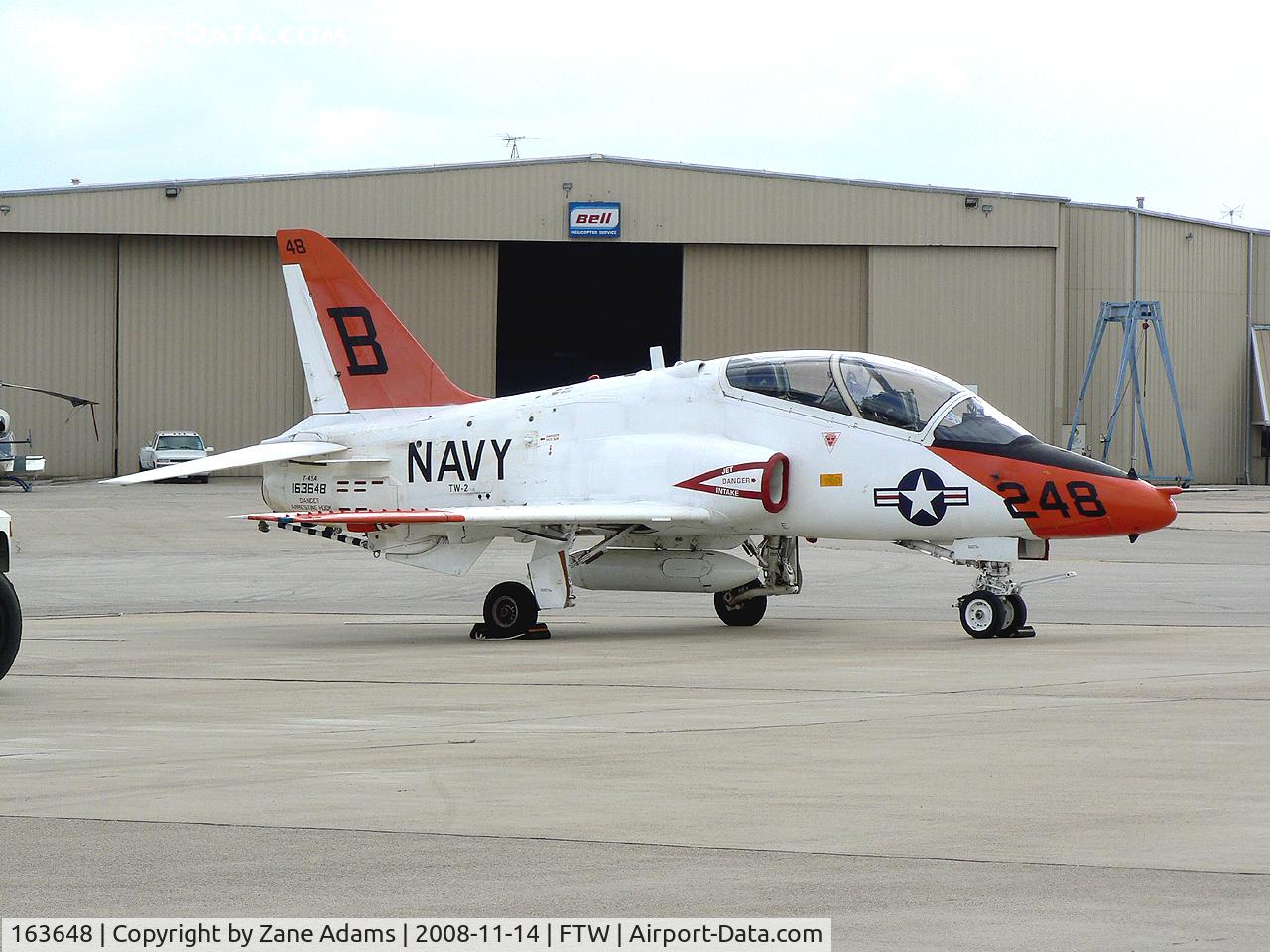 163648, McDonnell Douglas T-45A Goshawk C/N A050, At Meacham Field - Texas Jet