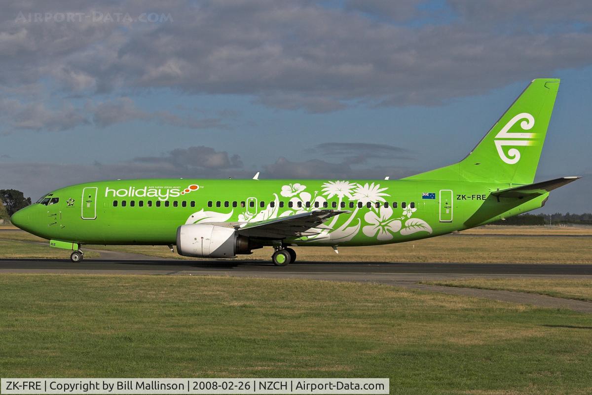 ZK-FRE, 1998 Boeing 737-3U3 C/N 28742, The slimeball after the paint job