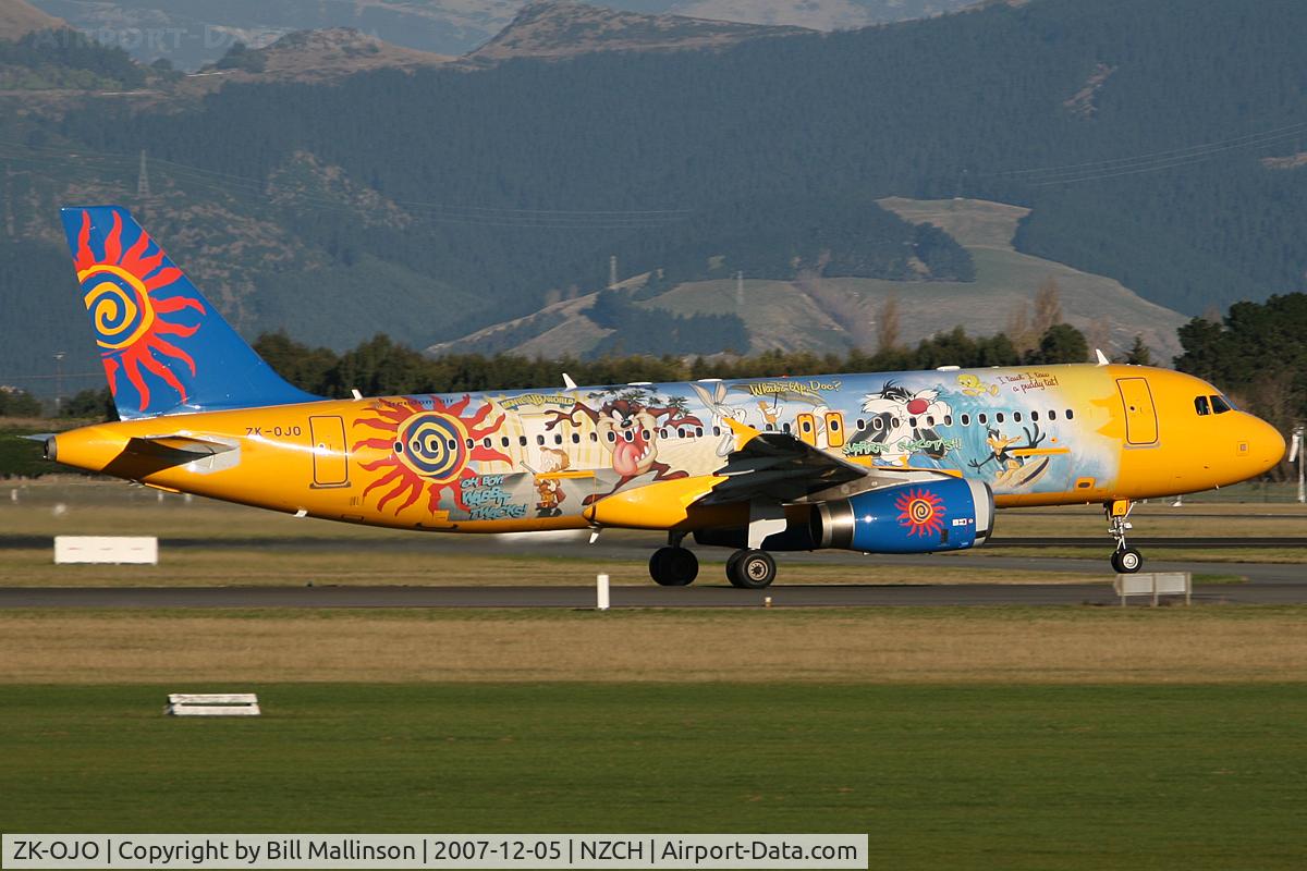 ZK-OJO, 2006 Airbus A320-232 C/N 2663, Far from a Mickey Mouse outfit