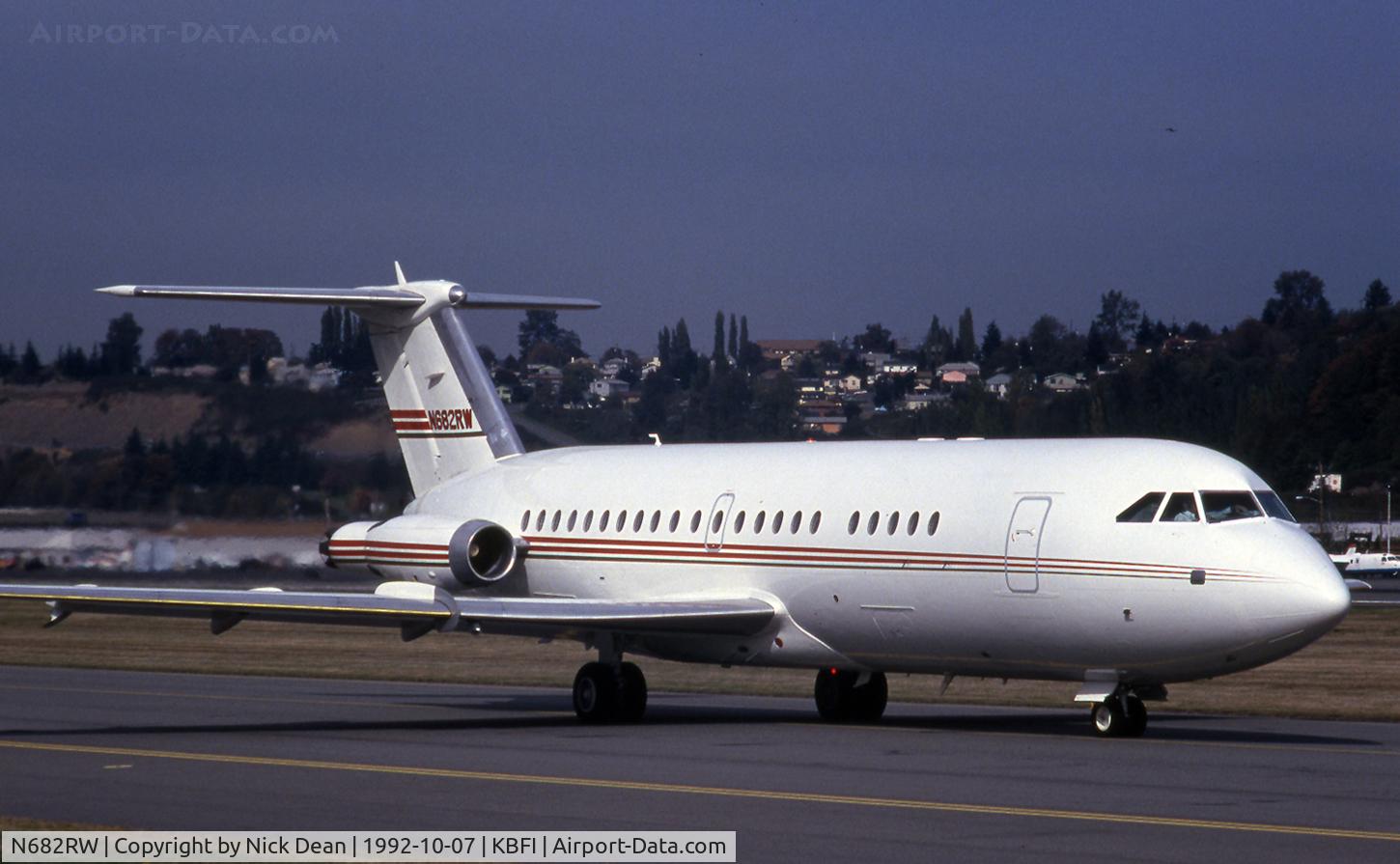 N682RW, 1966 BAC 111-401AK One-Eleven C/N BAC.061, Obviuosly not a DC9 but BAC 1-11 C/N 061