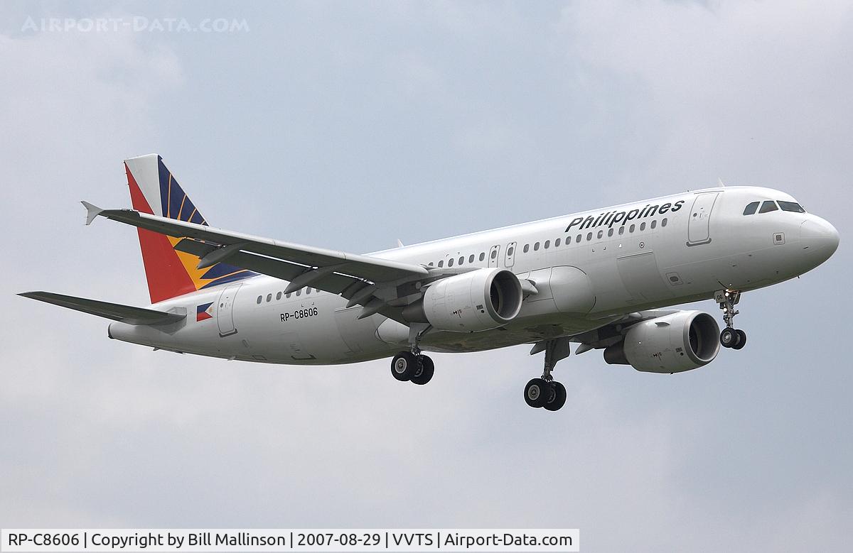 RP-C8606, 2007 Airbus A320-214 C/N 3187, Philippine Airlines - Airbus A320-214 - c/n 3187